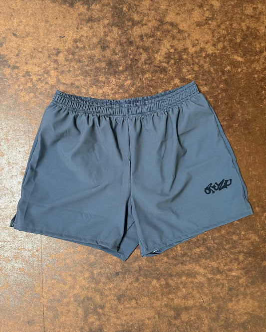 DAILY DEPOSIT 5" RUNNING SHORT - SILVER